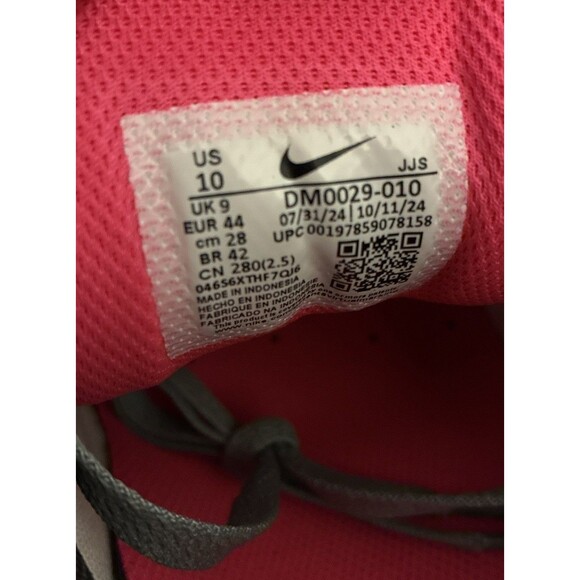 Nike Air Max 90 Men Size 10 Black Grey Hyper Pink Shoes DM0029-010 New main image 4